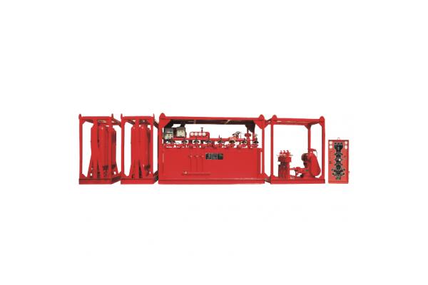 Pneumatic BOP Control System Remote Control 800L Accumulator Volume BOP Well Control