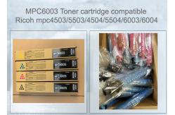 China Laser Toner Cartridge Mp C6003 Toner Compatible Mp C5503 Mpc4503 Printer supplier