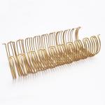 Golden 1'' O Spiral Double Loop Binding Easy Closing PVC Filament for sale
