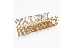 China Golden 1'' O Spiral Double Loop Binding Easy Closing PVC Filament supplier