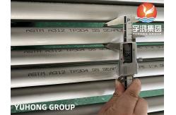 China ASTM A312 TP304 Pickled Surface Stainless Steel Seamless Pipe PT Available supplier