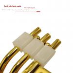 Luxury Gold Iron C-Shaped Metal Sofa Legs New Design Furniture Accessories