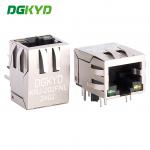 KRJ-202FNL RJ45 Connector Gigabit Router Network Socket Single Port RJ45 Jack With Integrated Magnetic 1GB, G/Y LED 1X1 for sale