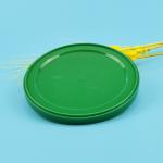 Full Set Jar Metal Tin Paper Can PE Plastic Lids 49mm Round Shape