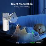 Ultrasonic Portable Nebulizer Machine Medical USB Charging Built In Battery for sale