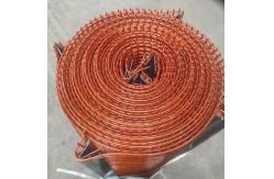 China Flexible polyurethane mesh screen PU Coated Wire Mesh 12.5mm aperture supplier