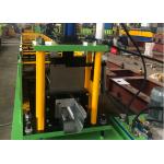 K Type Gutter Downspout Roll Forming Machine Hydraulic Cutting For 0.3-0.8 Mm Thickness for sale