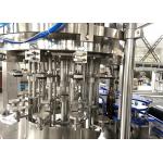 Glass Bottled Carbonated Beer Filling Machine Rinsing Capping 3 In 1 Packing Equipment