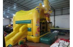 China Cute spongebob inflatable combo /  inflatable bouncer house /  2 in 1 inflatable combo supplier