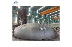 China 7000mm Diameter ASME Stamping Segmented Tank Heads For Vessels Or Tanks supplier