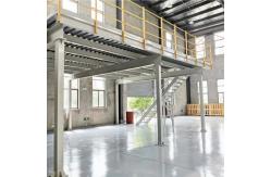 China Prefab Modular Metal Mezzanine Platform Customized Warehouse Steel Mezzanine Floor System supplier