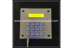 China FCC Certified Stainless Steel Keyboard Illuminated With LED Indicator supplier