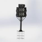 Outdoor Projector Protector Weatherproof Outdoor Projector Enclosure Open Air Projector Protection for sale