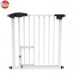EN1930 Extendable Pet Safety Gate , Multiscene Iron Gate For Stairs for sale