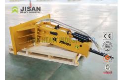 China 6 Steel Skid Steer Loader Hammer With 1200Bpm Impact Frequency supplier