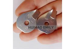 China 22mm Dia Stainless Steel Lacing Hook Washers Attaching Removable Blankets supplier