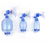 Portable Adult Neonatal Emergency Oxygen Pvc Resuscitation Device Set Ambu Bag for sale