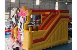 China Commercial Mickey And Minnie Inflatable Bouncy House With Slides Combo Castle supplier