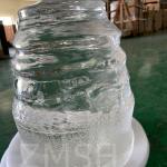 Sapphire Material AL2O3 Monocrystal 80KG 200KG 400KG KY Method LED Semiconductor for sale