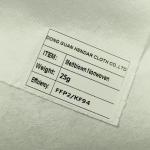 China High Filtration Efficiency Meltblown Nonwoven water electret Low Air Resistance for sale