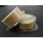 18.5 * 3100 Mm Yellow Garniture Tapes For Cigarettes Filter Rod Making Machine for sale