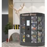 22 Inch Convenient Flower Vending Lockers Machine Steel Cabinet for sale