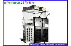 China Custom 2 Bowls Electric Ice Slush Machine 304 Stainless Steel Panel supplier
