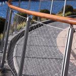 Bridge Stairway Ss Rope Mesh 1.5mm Wire Diameter for sale