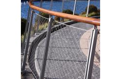 China Bridge Stairway Ss Rope Mesh 1.5mm Wire Diameter supplier