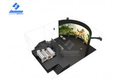 China 35KW 8 Players 3D Arc Screen Track Theater All Dimensional Cinema 1 Game supplier