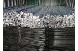 China Square Post H3000mm Anti Climb Mesh Fence OHSAS Flat Bar Steel Fence supplier