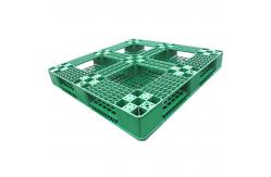 China Acids Resistant Blue Plastic Pallets Virgin Hdpe Mesh Pallet supplier