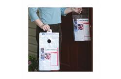 China Customized Printed Shopping Plastic Bags For Newspaper Delivery supplier