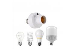 China Intelligent Voice Lamp Head E27 / B22 Base For All Kinds Of Bulbs supplier