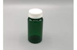 China Low Light Transmission Empty Capsule Bottles , Screw Cap Small Medicine Bottle  supplier