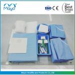 FDA ISO CE Approved Surgical drape angio pack angiography drape pack for sale