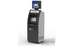 China Check In Out Bill Payment Hotel Kiosk With Dual Screen , Receipter Printer supplier