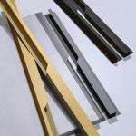 Factory Wholesale Aluminum Embedded Furniture Drawer Pull Kitchen Cabinet Handle Wardrobe Handle