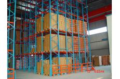China 5 Layers Industrial Pallet Racks Blue 500KG Warehouse Pallet Racking System supplier