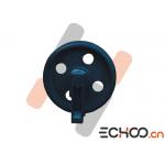 R55 Mini Excavator Undercarriage Parts Idler Wheel / Front Idler Finished Suface Treatment for sale