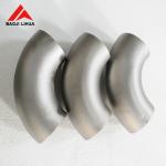 Gr2 Titanium Pipe Fitting , ASME B16.9 90 Degree Long Radius Elbow for sale