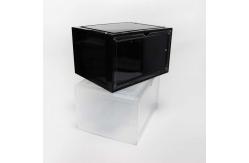 China Breathable Thickened Drop Front Storage Box For Shoe Detachable Ventilated supplier