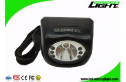 China Digital Mining Hard Hat Lights IP68 8000lux Wireless Portable PC Body Material supplier