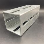 Hot Dip Galvanized 80x80x3mm Square Channel for sale
