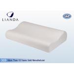 Comfort Bamboo Fabrc Memory Foam Pillows White For Hotel SGS for sale