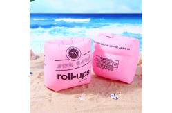 China Kids Swimming Arm Ring Foldable PVC Inflatable Float Air Sleeves Circle supplier