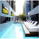 Wall Mounted Waterproof Digital Signage IP66 LCD 55