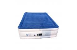 China Customized Inflatable Air Mattresses PVC Material Double Air Mattress supplier