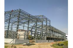 China Lightweight Steel Structure Fabricated Building Construction For Warehouse Workshop supplier