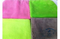 China Washable Microfiber Cloths For Cleaning 30 x 30cm , Microfiber Face Cloths supplier